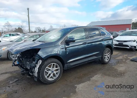 2022 Ford Edge Sel z USA, uszkodzony, nr VIN 2FMPK4J98NBA47582